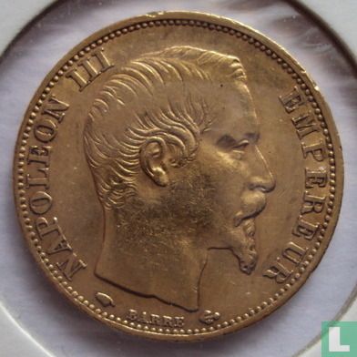 Frankrijk 20 francs 1860 (A) - Afbeelding 2