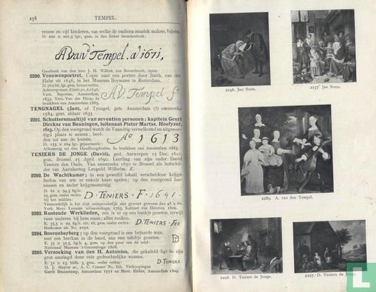 Catalogus der schilderijen in het Rijks-Museum Amsterdam 1912 - Image 3