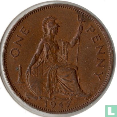 Vereinigtes Königreich 1 Penny 1947 - Bild 1