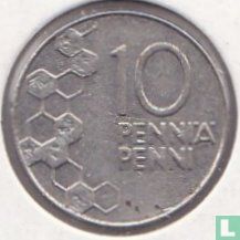 Finlande 10 penniä 1996 - Image 2