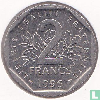 France 2 francs 1996 - Image 1
