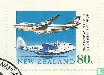 50 years Air New Zealand
