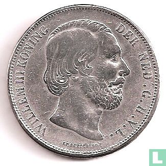 Nederland 2½ gulden 1863 - Afbeelding 2