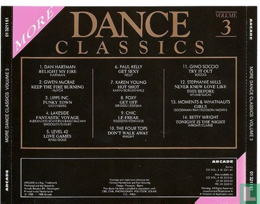 More Dance Classics Volume 3 - Image 2