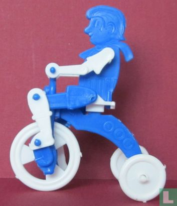 Man on tricycle - Image 1