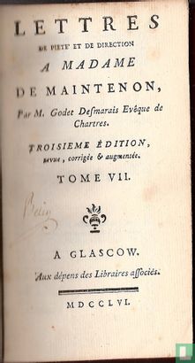 Lettres de piété et de direction à Madame de Maintenon - Image 3