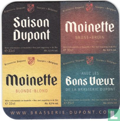 Saison Dupont, Moinette bruin, Moinette blond, Bons voeux