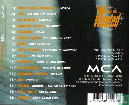 Most Wanted Music 2 - Rock - Image 2
