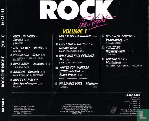Rock The Night - Volume 1 - Image 2