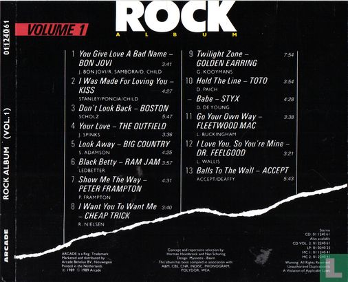 Rock Album Volume 1 - Afbeelding 2