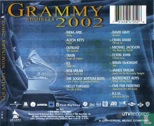 Grammy Nominees 2002 - Image 2