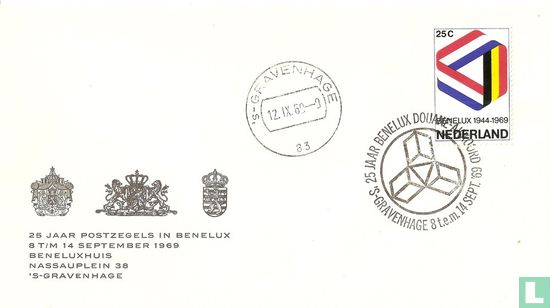 Stamps 25 Years in Benelux