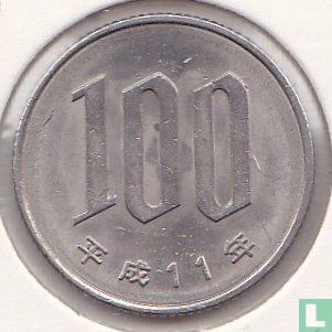 Japan 100 yen 1999 (jaar 11) - Afbeelding 1