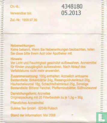 Nieren-Blasen Tee - Afbeelding 2