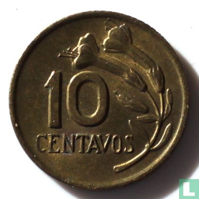 Peru 10 centavos 1968 - Afbeelding 2
