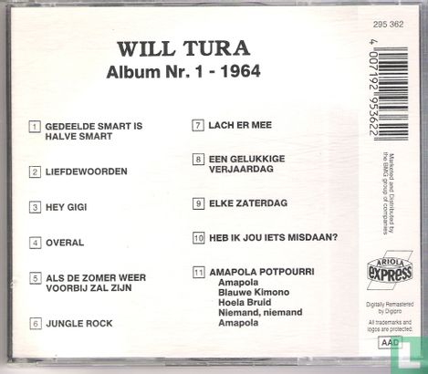 Will Tura-Album Nr. 1-1964 - Afbeelding 2
