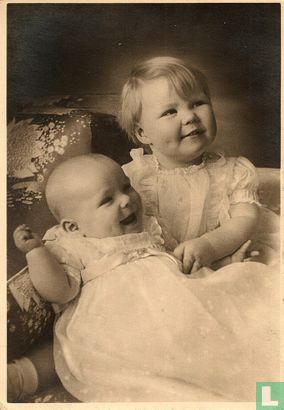 Postkarte Prinzessin Beatrix und Prinzessin Irene/Fliegende Taube - Postkarte - Bild 2
