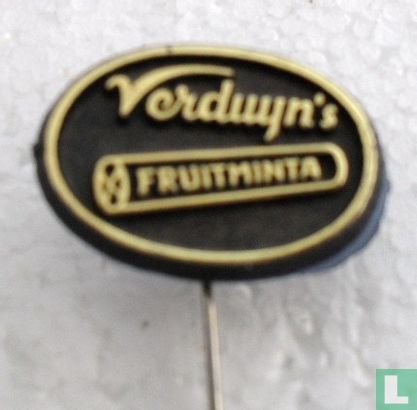 Verduyn's Fruitminta (large oval) [gold on black]