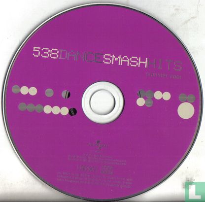 538 Dance Smash Hits - Summer 2001 - Image 3