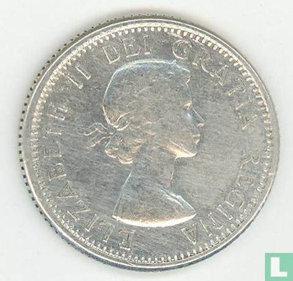 Canada 10 cents 1960 - Afbeelding 2