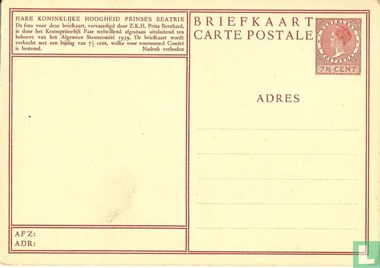Carte postale Princesse Beatrix - Image 1