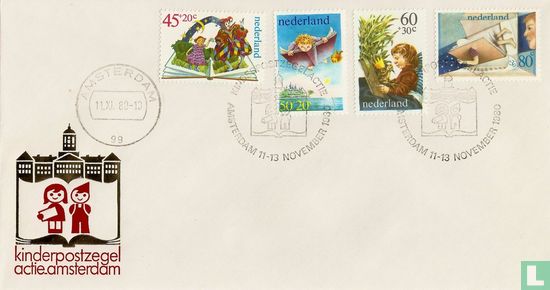 Campagne de timbres pour enfants Amsterdam