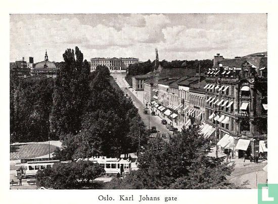 100 bilder fra Norge - Oslo.Karl Johans gate - Afbeelding 1