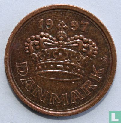 Denemarken 25 øre 1997 - Afbeelding 1