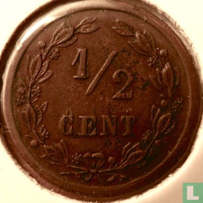 Niederlande ½ Cent 1901 - Bild 2