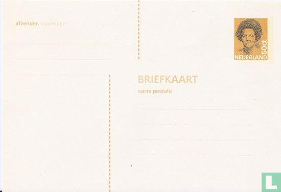 Postcard 'Beatrix type Struycken'