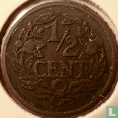 Niederlande ½ Cent 1928 - Bild 2