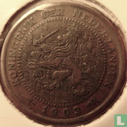 Nederland ½ cent 1903 - Afbeelding 1