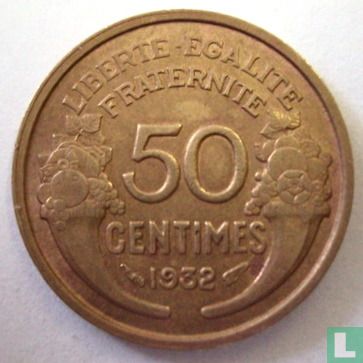 France 50 centimes 1932 (9 et 2 fermés) - Image 1