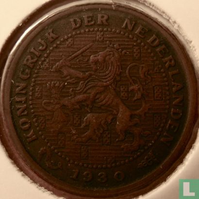 Netherlands ½ cent 1930 - Image 1