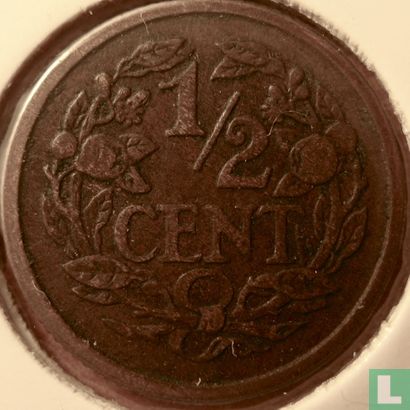 Niederlande ½ Cent 1914 - Bild 2