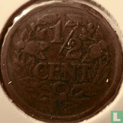 Nederland ½ cent 1921 - Afbeelding 2