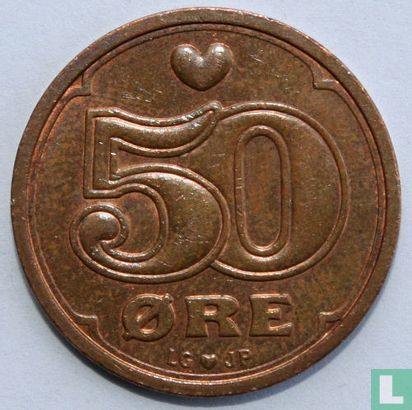 Dänemark 50 Øre 1993 - Bild 2