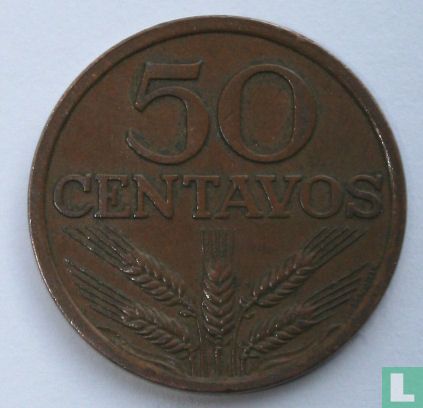 Portugal 50 Centavo 1975 - Bild 2