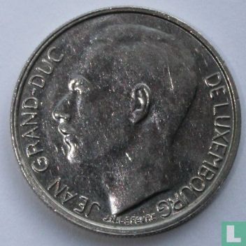 Luxembourg 1 franc 1987 - Image 2