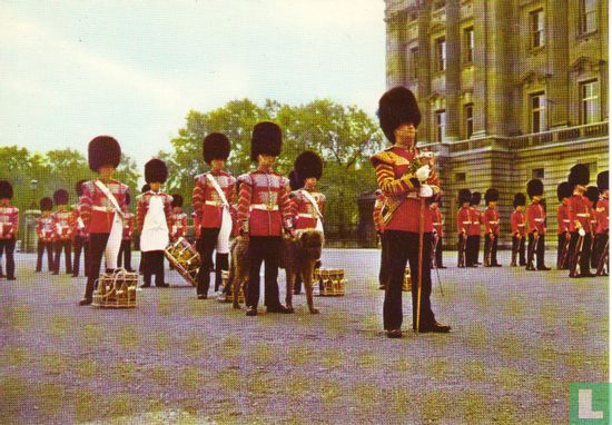 The corps of drums Irish Guards