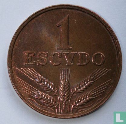 Portugal 1 escudo 1976 - Image 2
