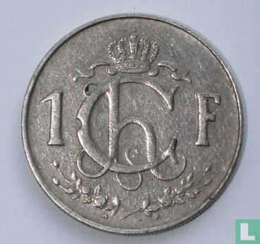 Luxemburg 1 franc 1955 - Afbeelding 2