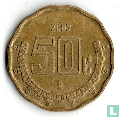 Mexico 50 centavos 2003 - Image 1