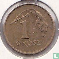 Polen 1 Grosz 2003 - Bild 2