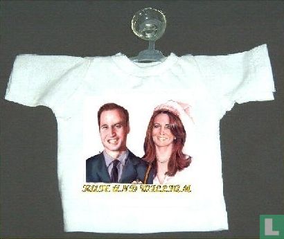 Auto hanger 'T-shirt' William & Kate