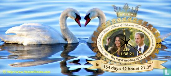 The Royal Wedding 2011 Countdown Clock
