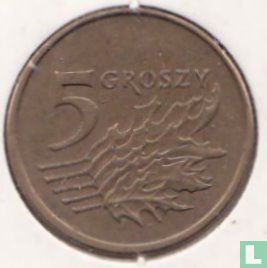 Pologne 5 groszy 2000 - Image 2