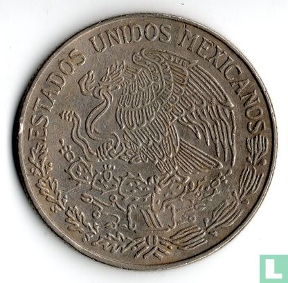 Mexico 1 peso 1975 (korte datum) - Afbeelding 2