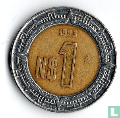 Mexico 1 nuevo peso 1993 - Image 1