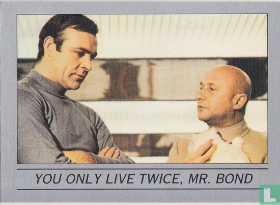 You only live twice, Mr Bond - Image 1